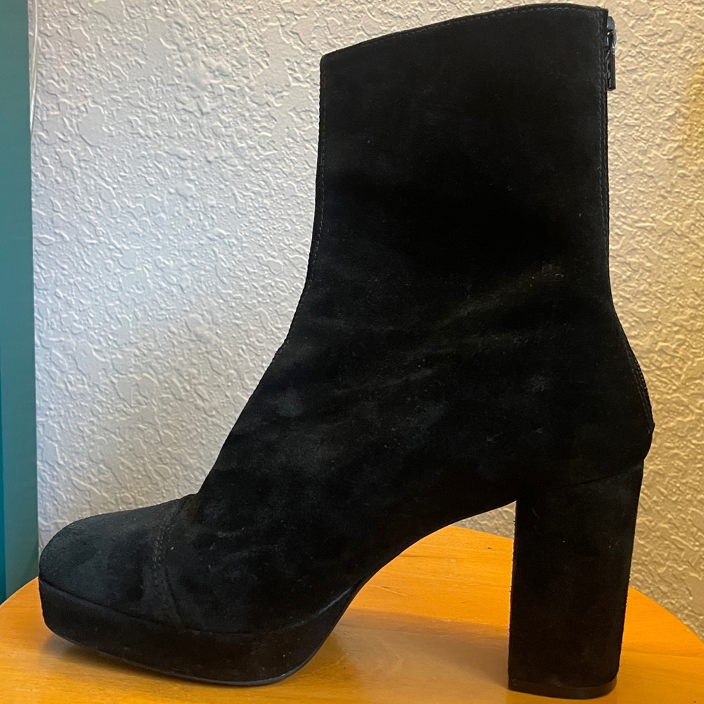 Free People Black Suede Boots - Picture 14 of 15